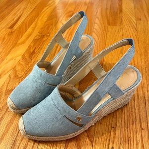 Ralph Lauren Penelope Strappy Cap Toe Heel Sandals